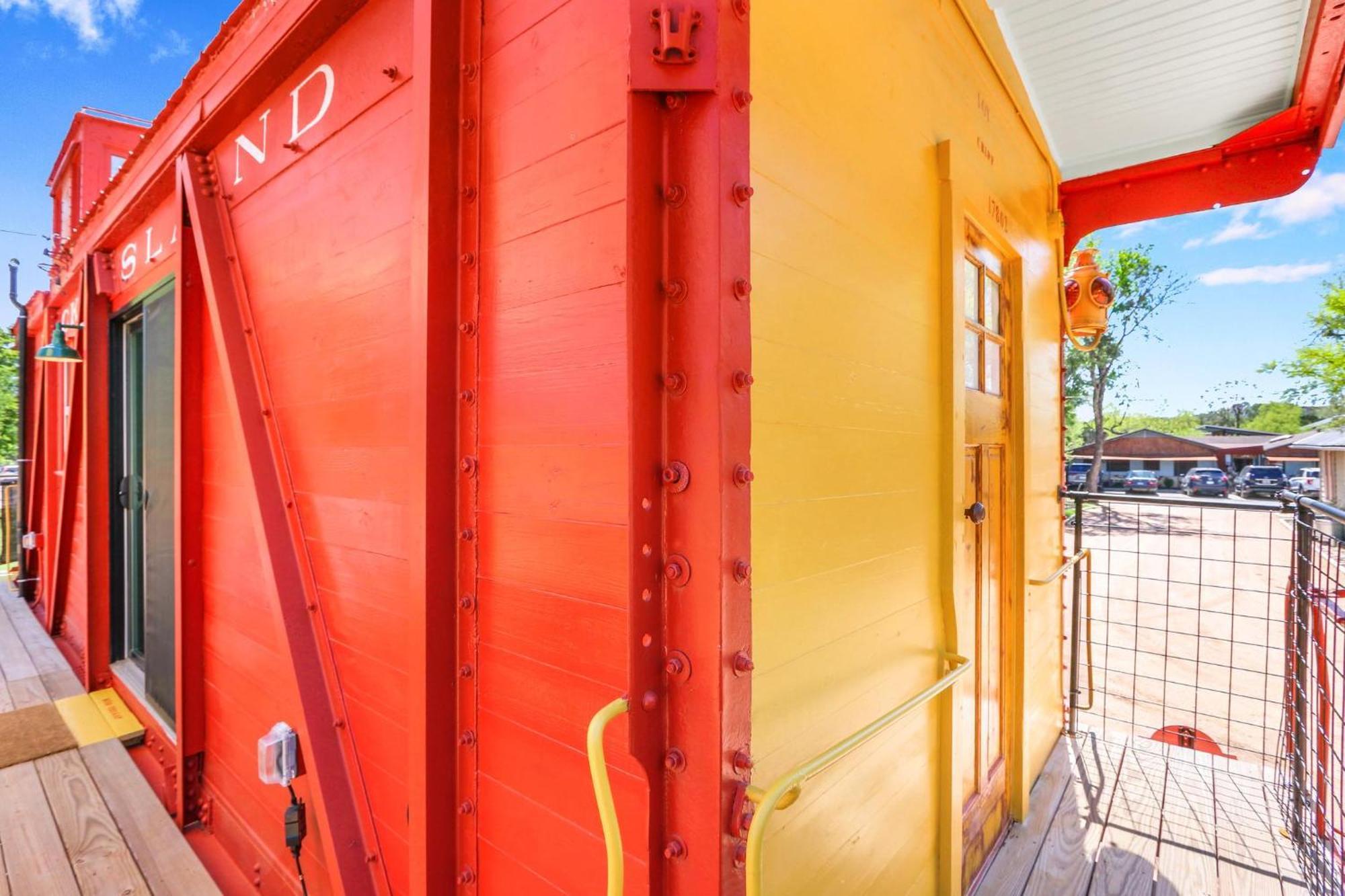 Caboose On The Square Villa Wimberley Exterior photo