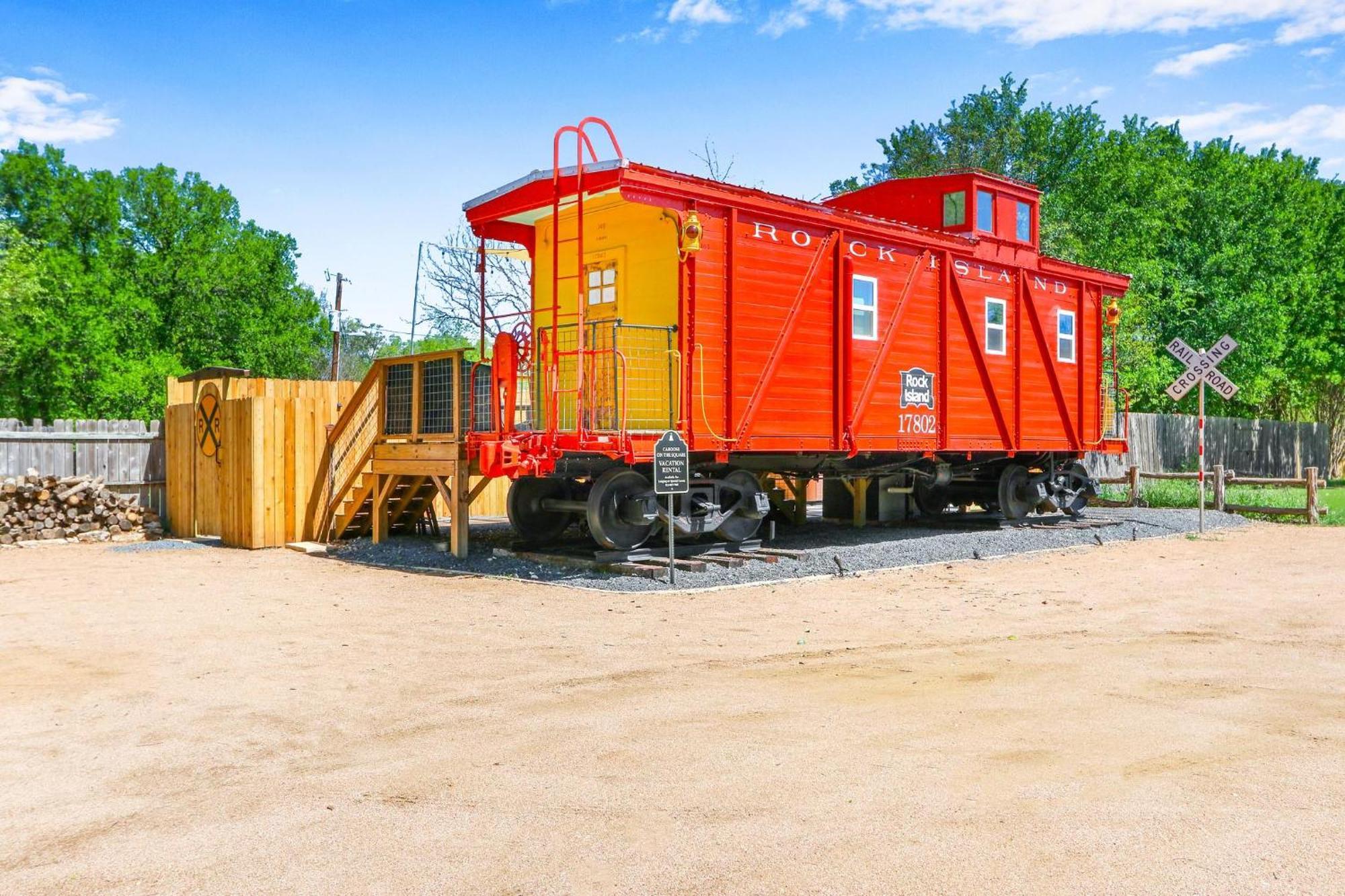 Caboose On The Square Villa Wimberley Exterior photo