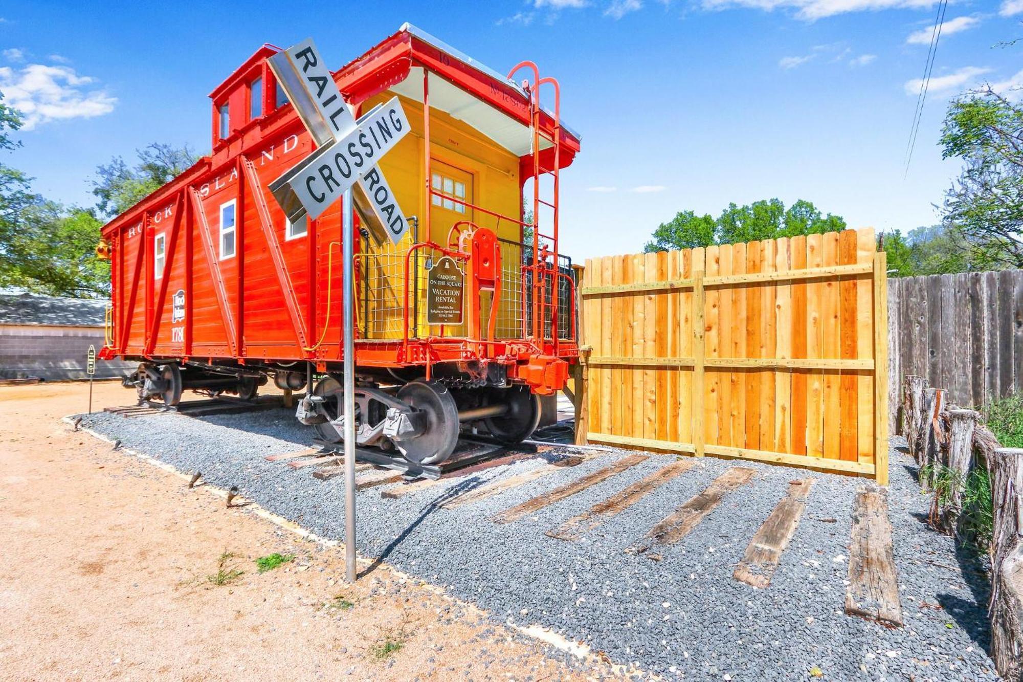 Caboose On The Square Villa Wimberley Exterior photo