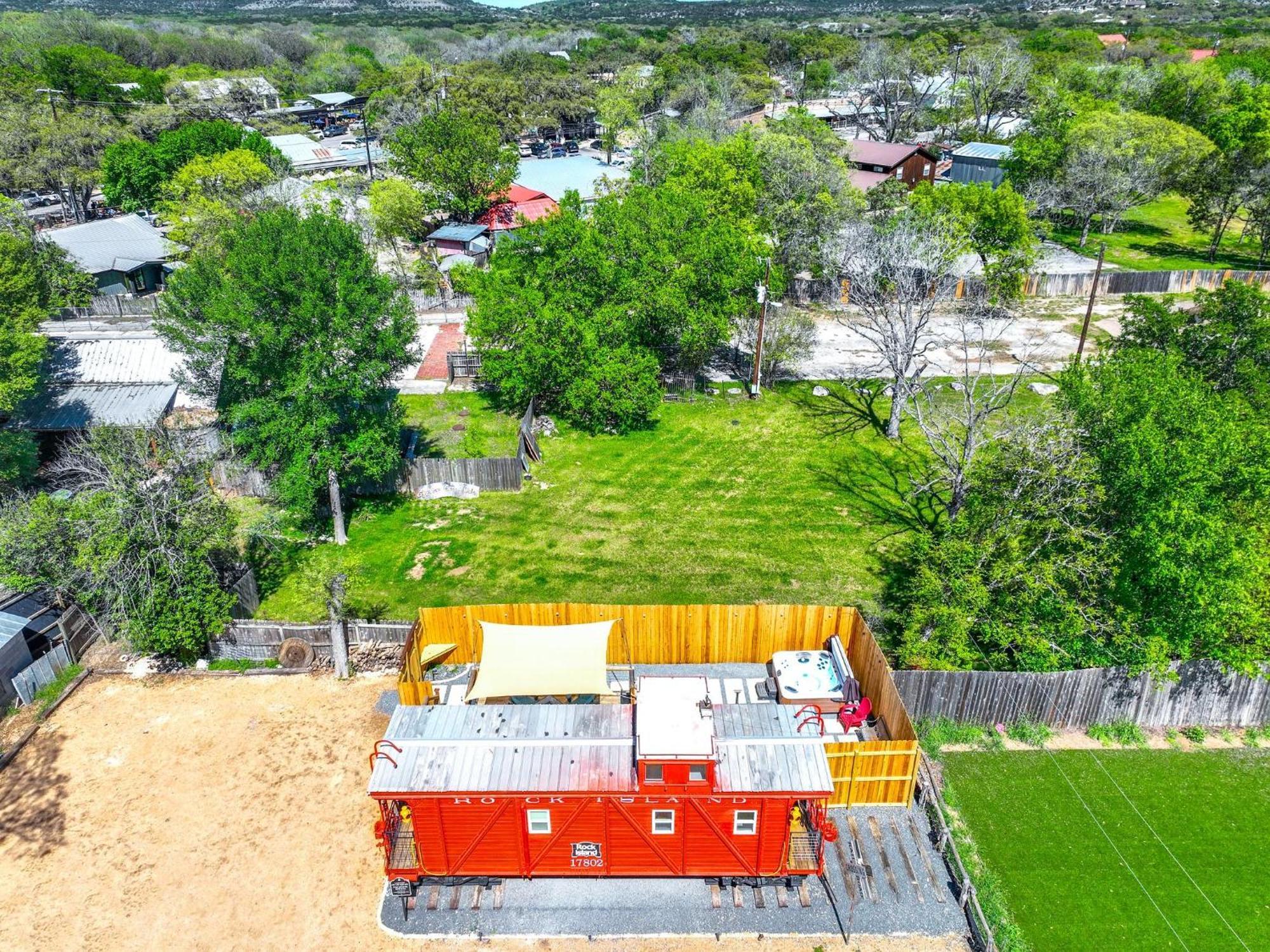 Caboose On The Square Villa Wimberley Exterior photo