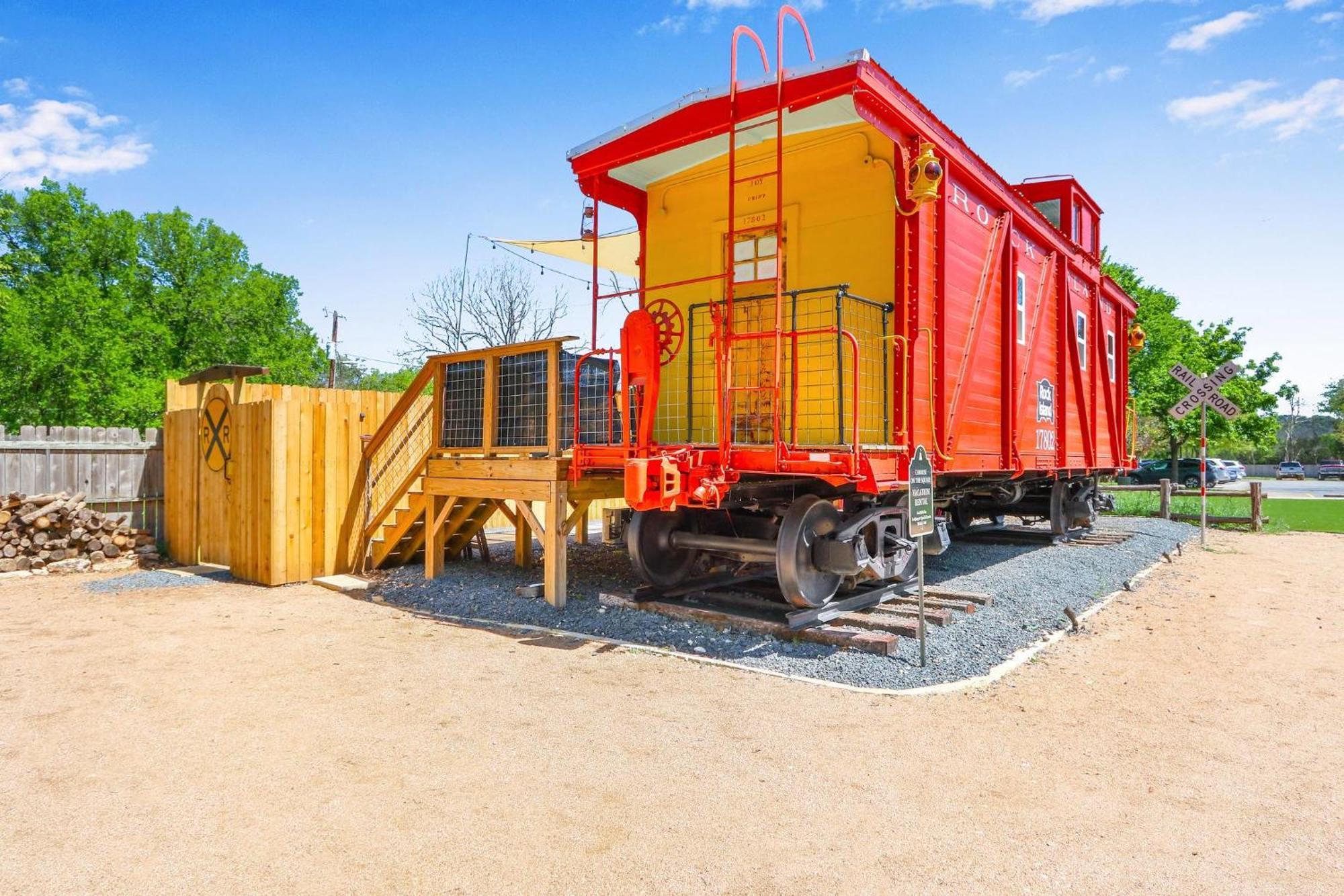 Caboose On The Square Villa Wimberley Exterior photo