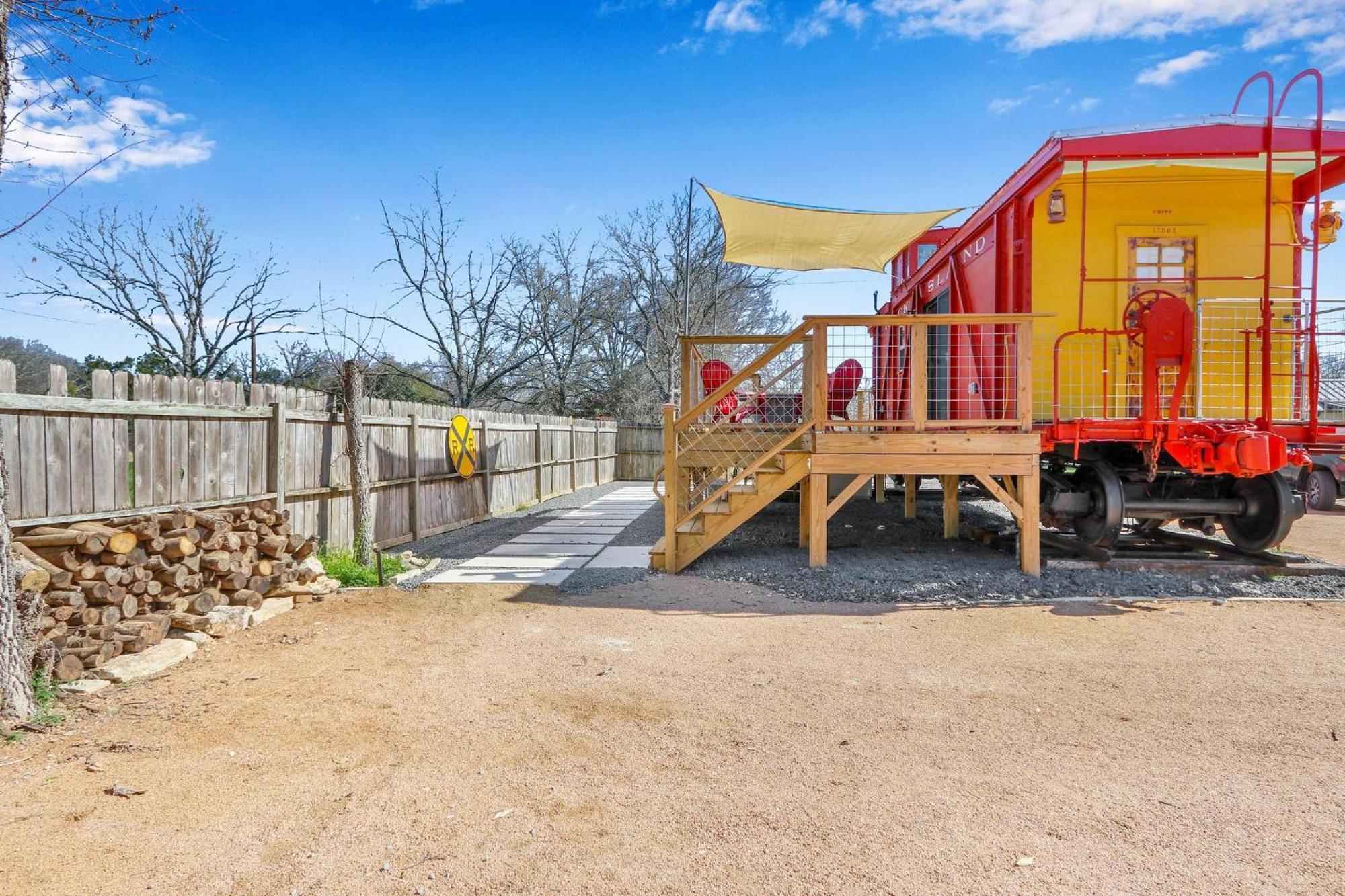 Caboose On The Square Villa Wimberley Exterior photo